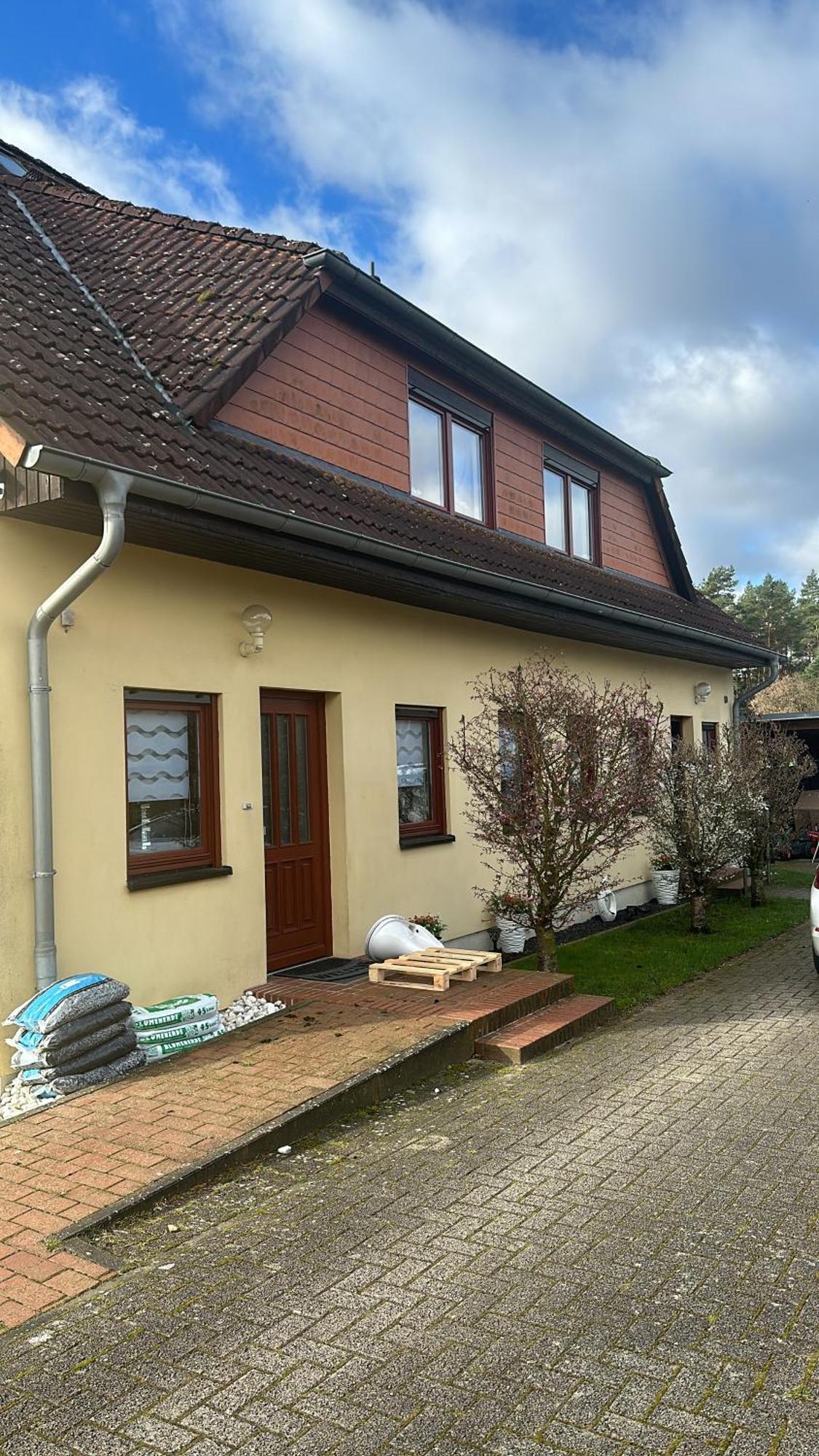 Zum Kaeutzchen 120Qm Ferienhaus 8 Personen 4 Schlafzimmer Nossentiner Huette Eksteriør billede